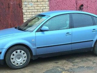 1999 Volkswagen Passat B5, голубой, 390000 рублей, вид 4