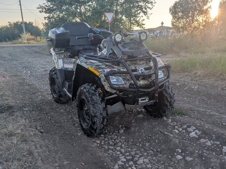 2008 BRP Can-Am Outlander Max XT-P 650T, зелёный, 570000 рублей, вид 1