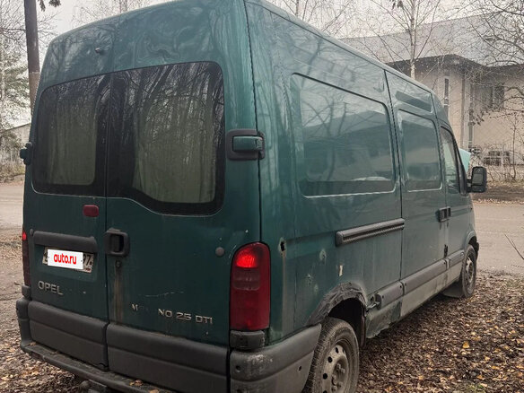 2001 Opel Movano, зелёный, 460000 рублей - вид 16