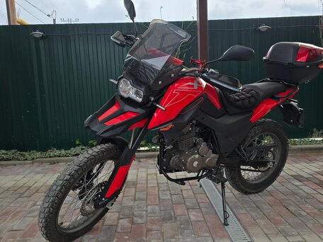 2022 Shineray Fireguard 250 Trail, красный, 145000 рублей, вид 2