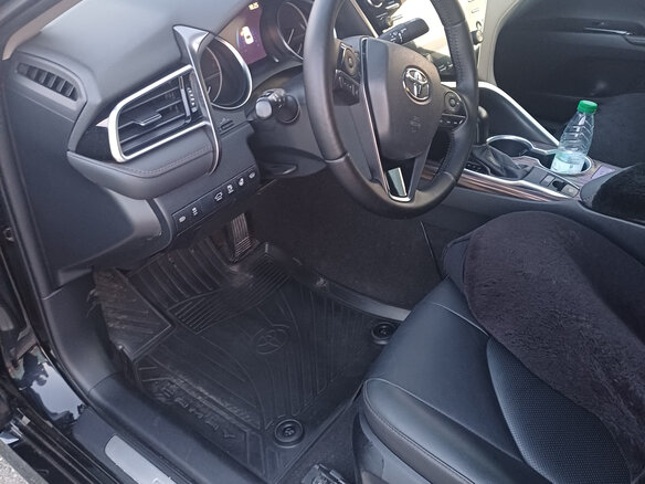 2020 Toyota Camry VIII (XV70), чёрный - вид 5