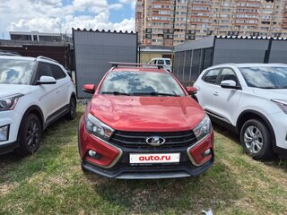 2019 Lada (ВАЗ) Vesta SW I, красный, 756000 рублей, вид 2