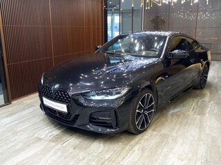 2021 BMW 4 серии 420d xDrive G22, G23, G26, чёрный, 4000000 рублей, вид 1