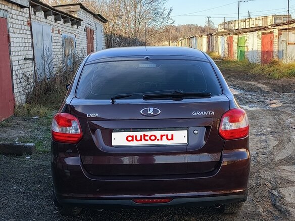 2017 Lada (ВАЗ) Granta I, пурпурный - вид 5