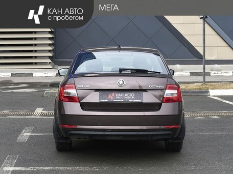 2019 Skoda Octavia III (A7) Рестайлинг, коричневый, 1487000 рублей, вид 4