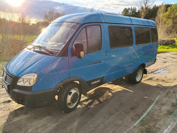2012 ГАЗ ГАЗель (3221), синий, 515000 рублей - вид 1