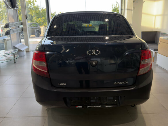 2013 Lada (ВАЗ) Granta I, синий, 390000 рублей - вид 5