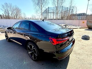 2020 Audi A6 45 TFSI V (C8), чёрный, 3650000 рублей, вид 5