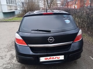 2008 Opel Astra H Рестайлинг, чёрный, 350000 рублей, вид 2