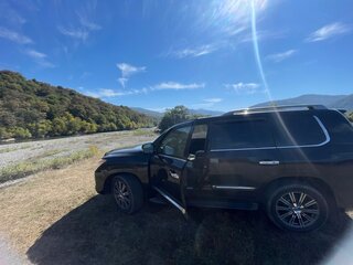 2012 Lexus LX 570 III Рестайлинг, чёрный, 3950000 рублей, вид 4