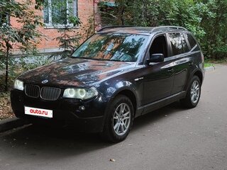 2008 BMW X3 25i I (E83) Рестайлинг, синий, 1250000 рублей, вид 4