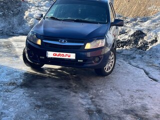 2013 Lada (ВАЗ) Granta I, фиолетовый, 240000 рублей, вид 2