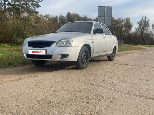 2010 Lada (ВАЗ) Priora I, серебристый, 210000 рублей