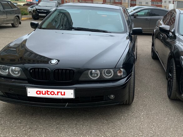 1998 BMW 5 серии 523i IV (E39), чёрный