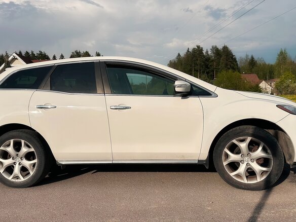 2010 Mazda CX-7 I Рестайлинг, белый, 1190000 рублей - вид 3