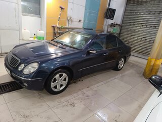 2002 Mercedes-Benz E-Класс 320 III (W211, S211), синий, 600000 рублей, вид 1