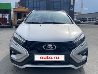 2024 Lada (ВАЗ) Vesta SW Cross I Рестайлинг (NG), серебристый, 1550000 рублей, вид 3
