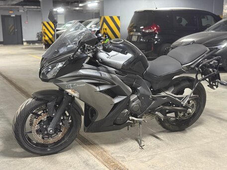2014 Kawasaki Ninja 400, чёрный, 520000 рублей, вид 1