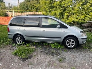 2001 Volkswagen Sharan I Рестайлинг, серый, 430000 рублей, вид 2