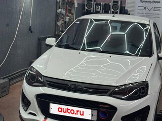 2016 Lada (ВАЗ) Kalina Sport II, белый, 930000 рублей, вид 4
