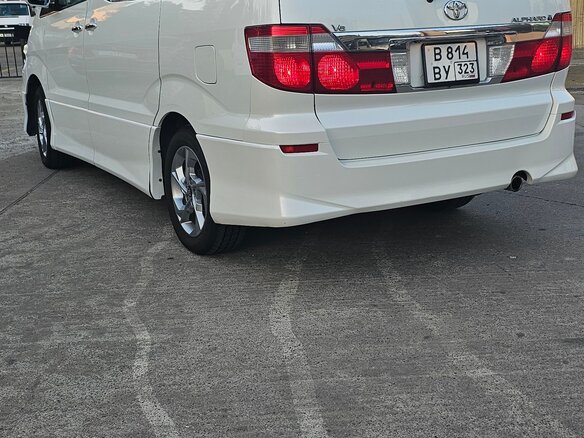 2007 Toyota Alphard I Рестайлинг, белый, 1900000 рублей - вид 3