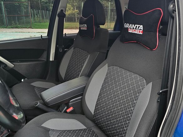 2018 Lada (ВАЗ) Granta I, синий, 650000 рублей - вид 6