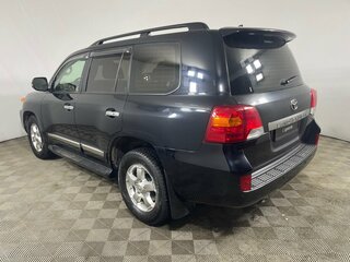 2015 Toyota Land Cruiser 200 Series Рестайлинг 1, чёрный, 5100000 рублей, вид 4