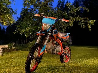 2023 Kayo Evolution YX125EM, красный, 80000 рублей, вид 1
