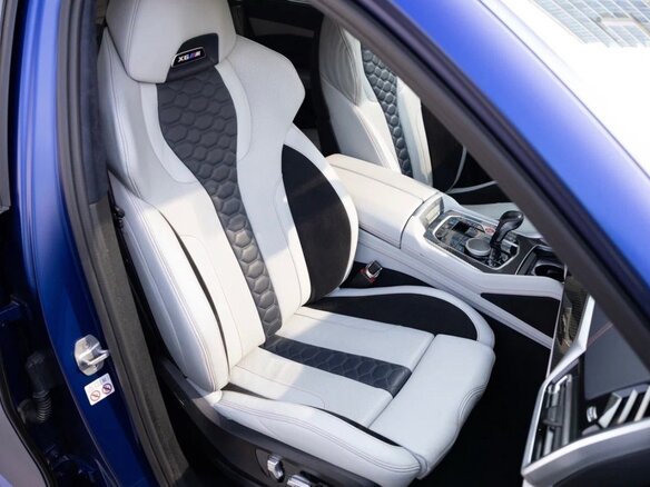 2021 BMW X6 M Competition III (F96), синий, 11800000 рублей - вид 12