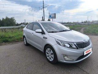 2014 Kia Rio III, серебристый, 750000 рублей, вид 5