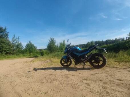 2015 CFMoto 150NK, голубой, 100000 рублей, вид 5