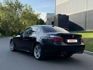 2007 BMW 5 серии 525i V (E60/E61) Рестайлинг, синий, 1120000 рублей, вид 5