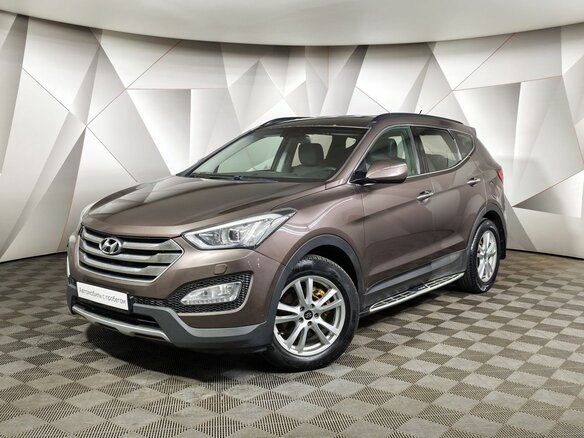 2012 Hyundai Santa Fe III, коричневый