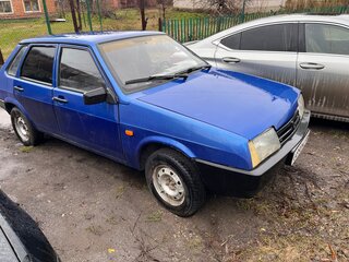 1999 Lada (ВАЗ) 21099, синий, 125000 рублей, вид 3