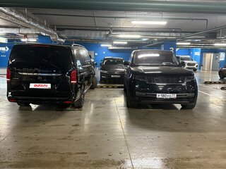 2022 Mercedes-Benz V-Класс Extra Long 260 экстра длинный III (W447) Рестайлинг, чёрный, 10900000 рублей, вид 2