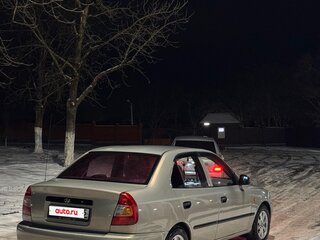 2007 Hyundai Accent ТагАЗ II, бежевый, 429000 рублей, вид 2