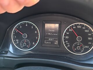 2011 Volkswagen Tiguan I Рестайлинг, чёрный, 1290000 рублей, вид 5