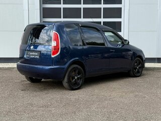 2007 Skoda Roomster I, синий, 513000 рублей, вид 5