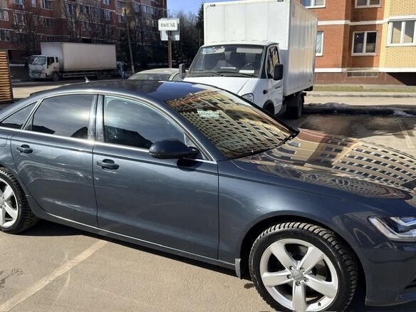 2014 Audi A6 IV (C7), синий, 2300000 рублей - вид 9