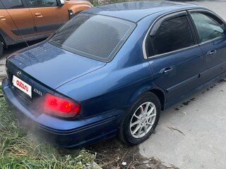 2003 Hyundai Sonata IV (EF) Рестайлинг, синий, 299999 рублей, вид 1