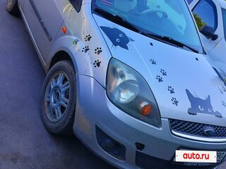 2006 Ford Fiesta Mk5, серебристый, 395000 рублей, вид 2