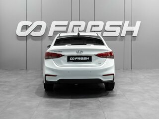 2018 Hyundai Solaris II, белый, 1399000 рублей, вид 4