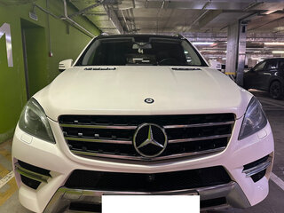 2015 Mercedes-Benz M-Класс 300 III (W166), белый, 3150000 рублей, вид 2