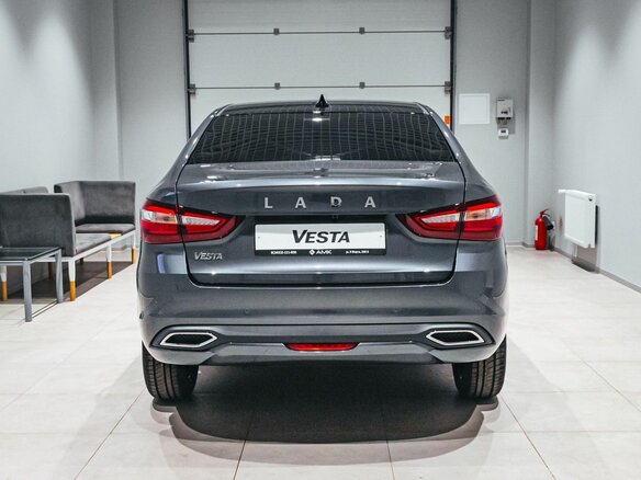 2026 Lada (ВАЗ) Vesta I Рестайлинг (NG), серый - вид 4