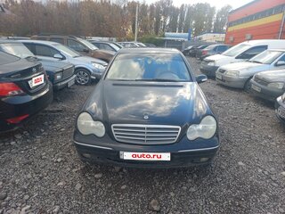 2004 Mercedes-Benz C-Класс 240 II (W203), чёрный, 365000 рублей, вид 2
