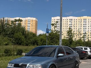 2008 Skoda Octavia I (A4) Рестайлинг, голубой, 650000 рублей, вид 5