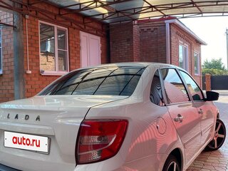 2019 Lada (ВАЗ) Granta I Рестайлинг, белый, 760000 рублей, вид 2
