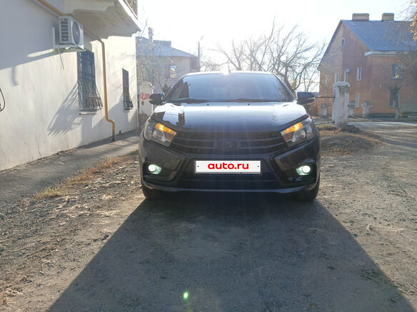 2019 Lada (ВАЗ) Vesta I, коричневый, 900000 рублей - вид 1