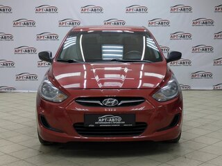 2014 Hyundai Solaris I, красный, 779000 рублей, вид 2