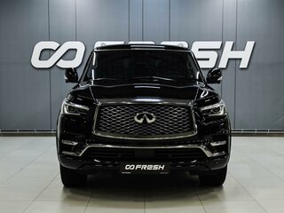 2018 Infiniti QX80 I Рестайлинг 2, чёрный, 5775000 рублей, вид 3